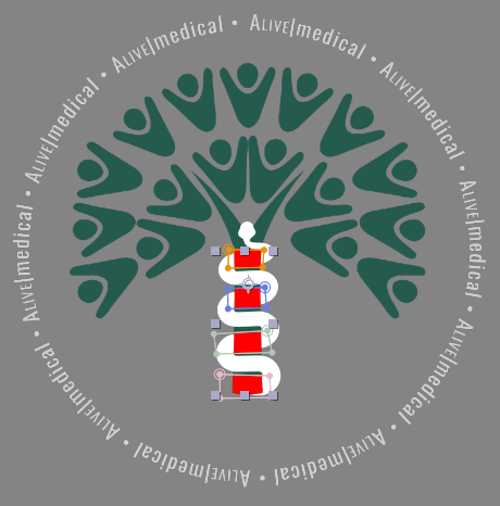 Alive medical logo